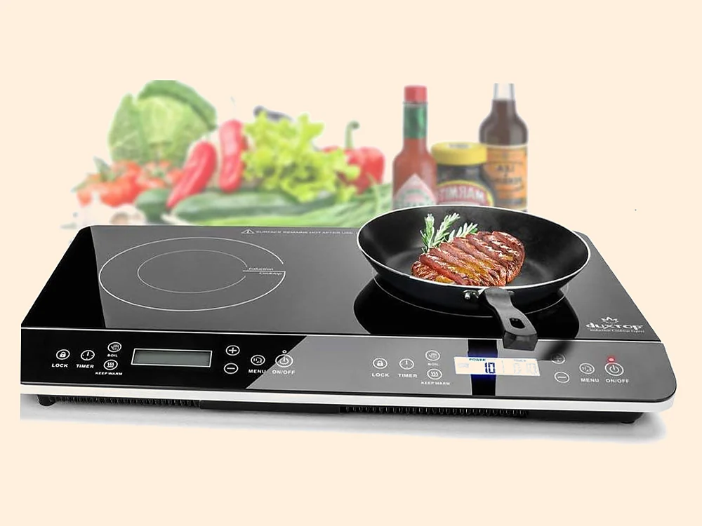 Duxtop double induction cooktop